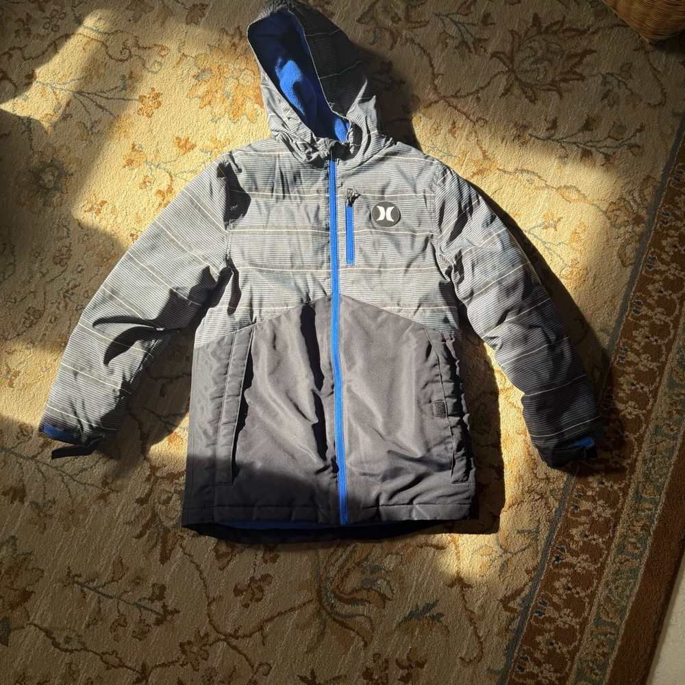 Hurley Boys’ Winter Jacket, Size Large (12-13 Years)